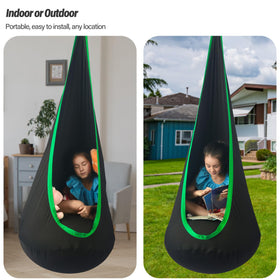 HiChrote 33 by 63 inch seat provides ample space for kids and adults.