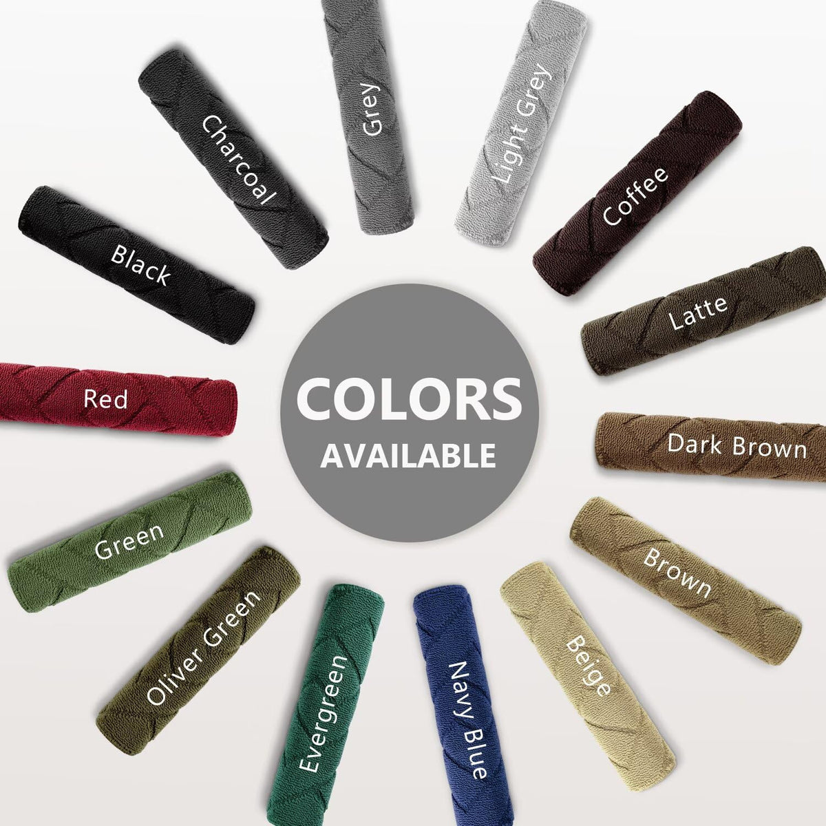 hicorfe entry mat in charcoal color frames welcoming entryway with stylish texture.