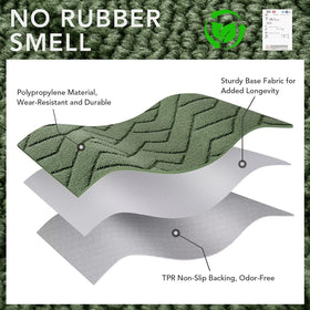 hicorfe washable door mat care for easy maintenance