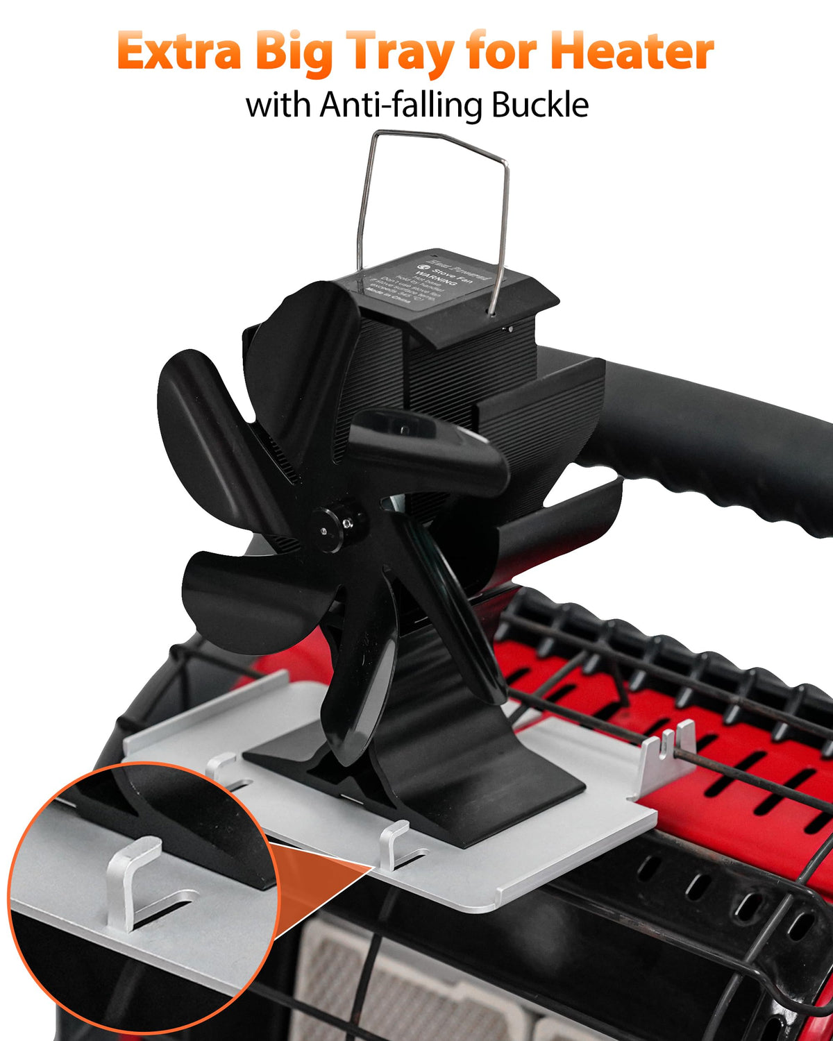 HIDALIFE heating water cup tray for outdoor setups