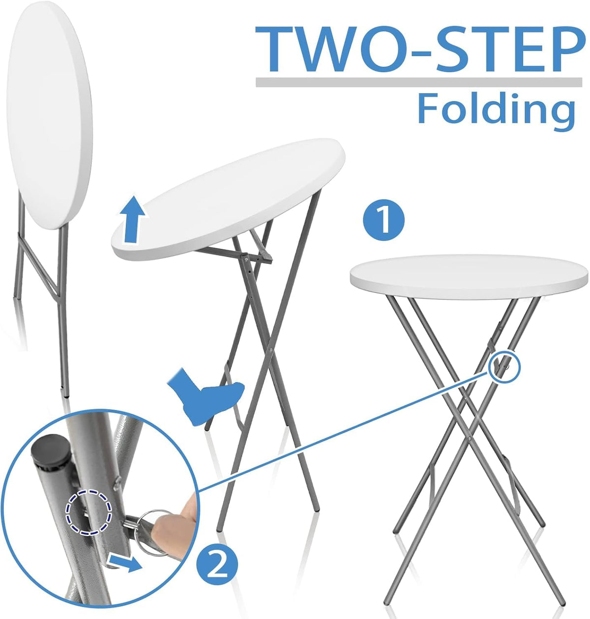 HiEthan foldable design enables quick setup and takedown.