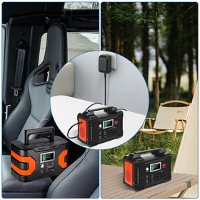 HIENADTOR 6 ft cord offers flexible placement for camping or emergency setups.