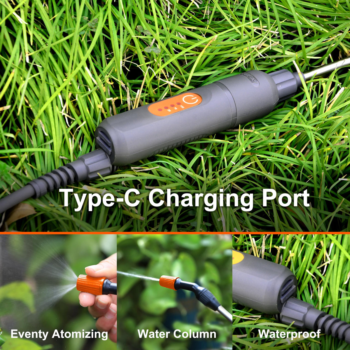 HIFAY ES4-PRO battery indicator shows charging and ready status.