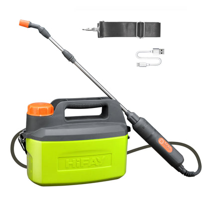 HIFAY ES4-PRO electric sprayer front view, 1-gallon capacity for versatile watering