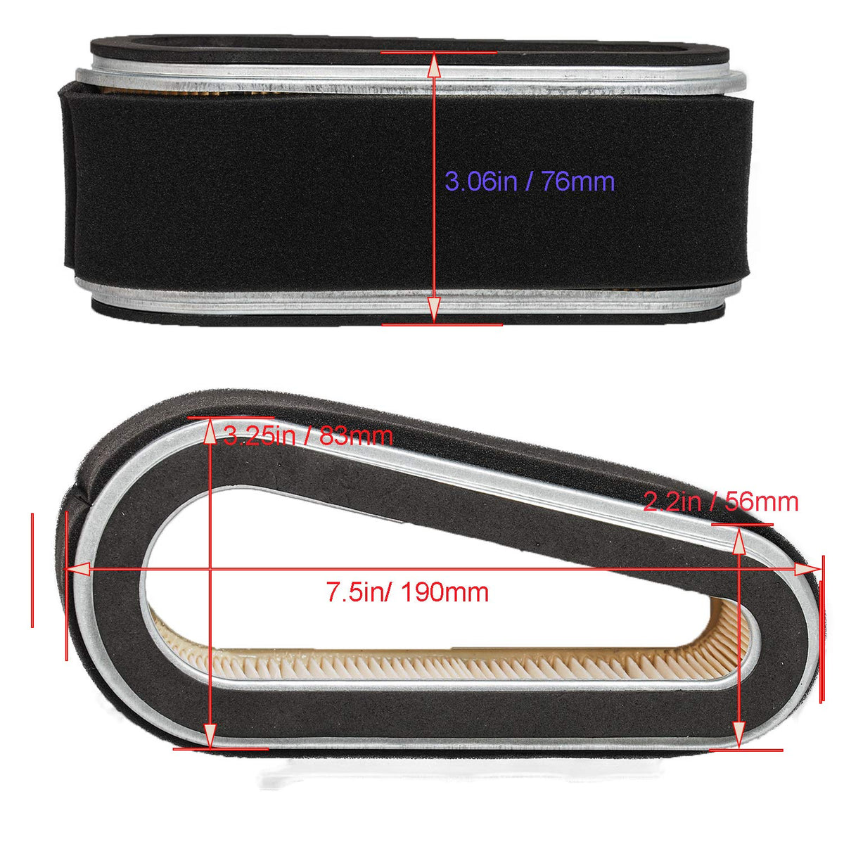 HIFROM pre-cleaner for Kawasaki 11013-2098 blocks dust before the engine draws air, supporting reliable start.