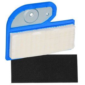 HIFROM pre-cleaner and filter close-up showing dual-layer protection.