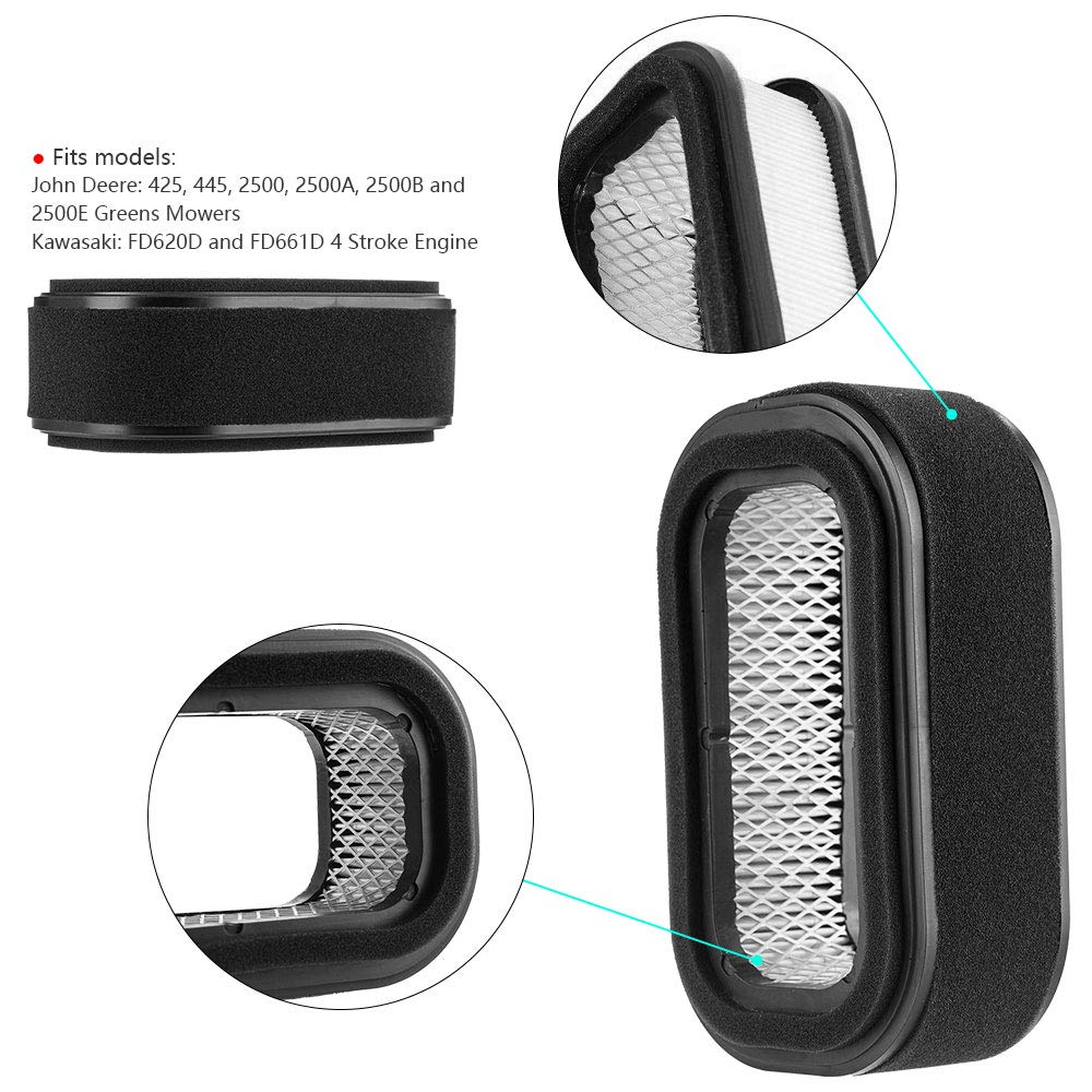 HIFROM air filter shows the clean filtration element for better airflow.