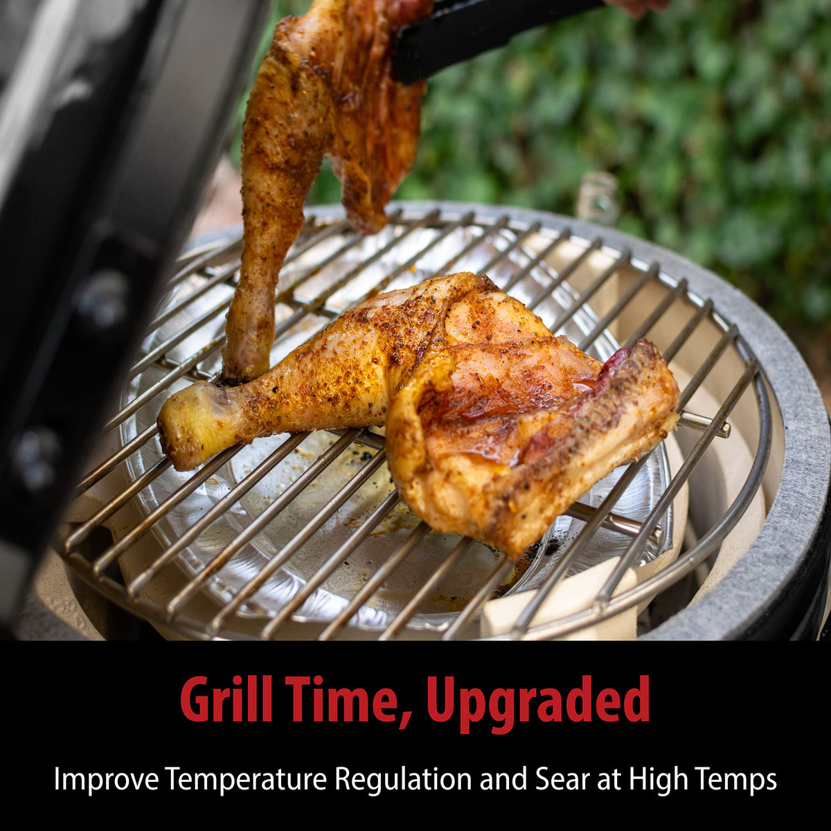 USA-made durability for high-heat grilling with dependable performance by High-Que.