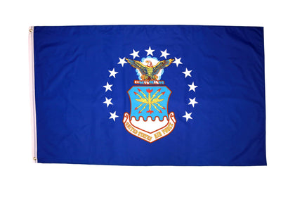 High Supply 3x5 Air Force flag with brass grommets for durable outdoor display