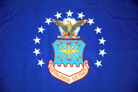 High Supply 3x5 Air Force flag with double-stitched edges for lasting resilience
