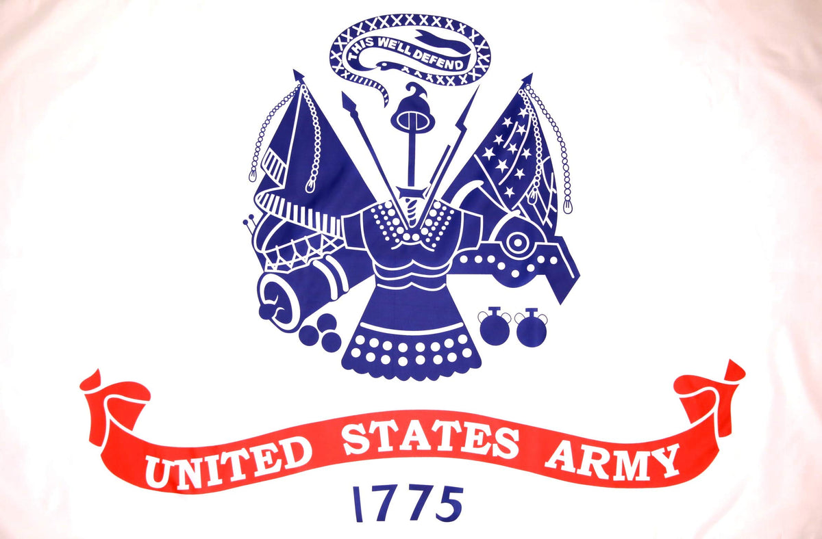 High Supply Army Flag 100% polyester fabric, fade-resistant for long-lasting pride