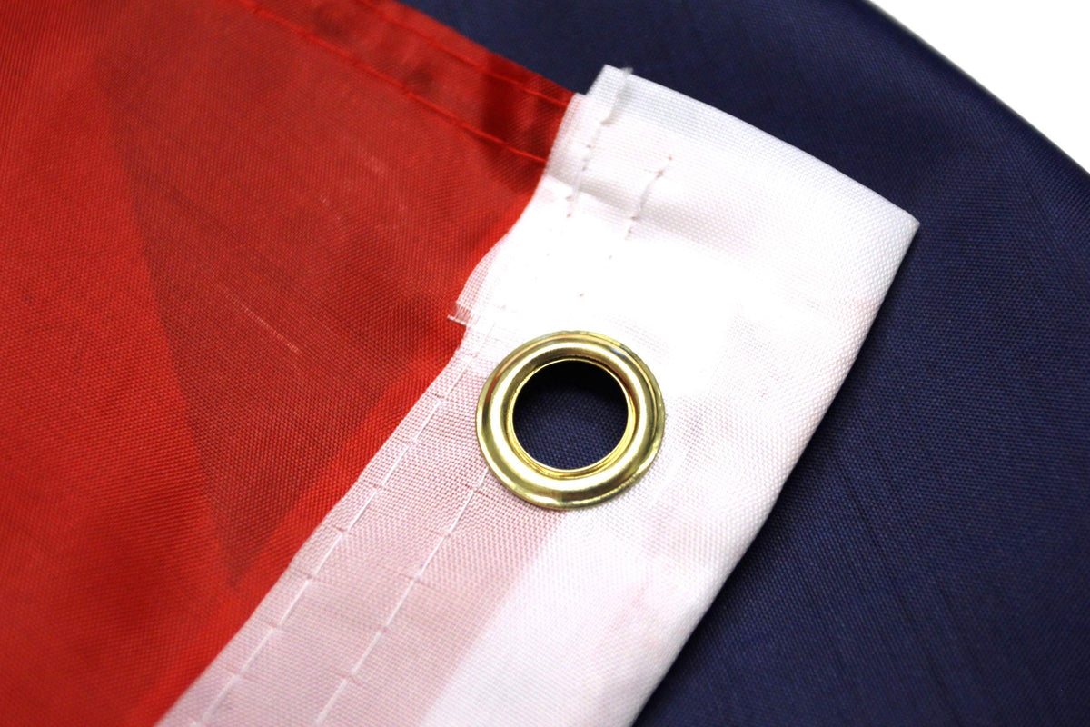 High Supply flag 3x5 indoors and outdoors showing durable polyester fabric.