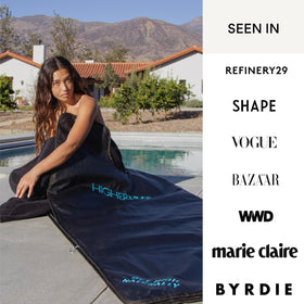 HigherDOSE durable breathable cotton enhances comfort over repeated sessions
