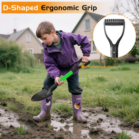 Highlight Kids Shovel in a garden scene for easy digging.