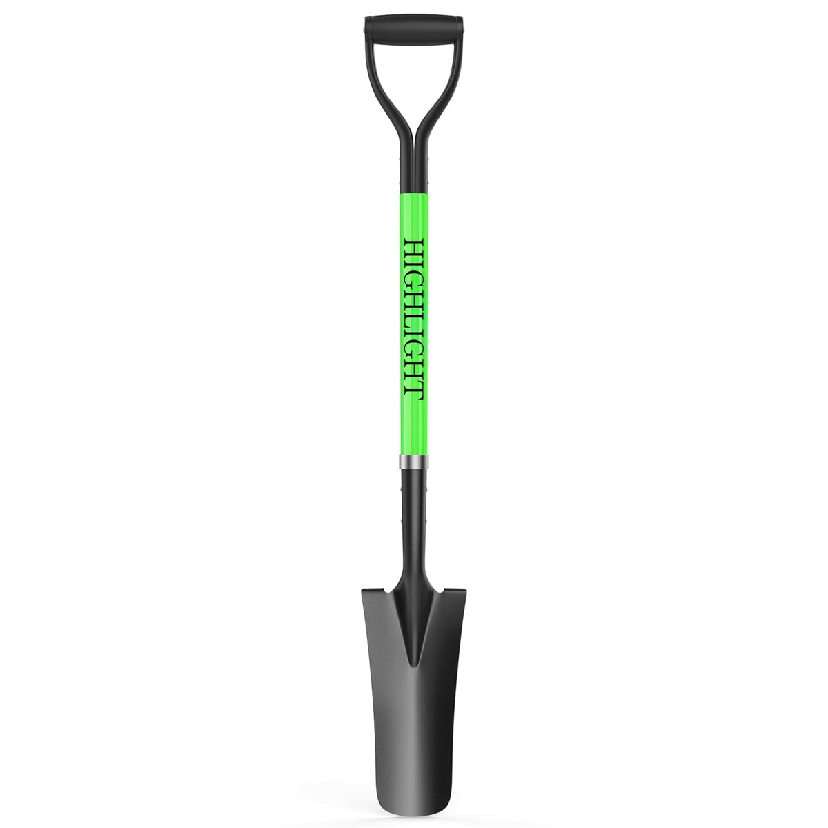 HIGHLIGHT Spade Shovel 45-inch enables heavy digging and planting.