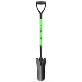 HIGHLIGHT Spade Shovel 45-inch enables heavy digging and planting.