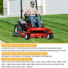 Hightall heavy-duty 225lb tires provide stability during tasks