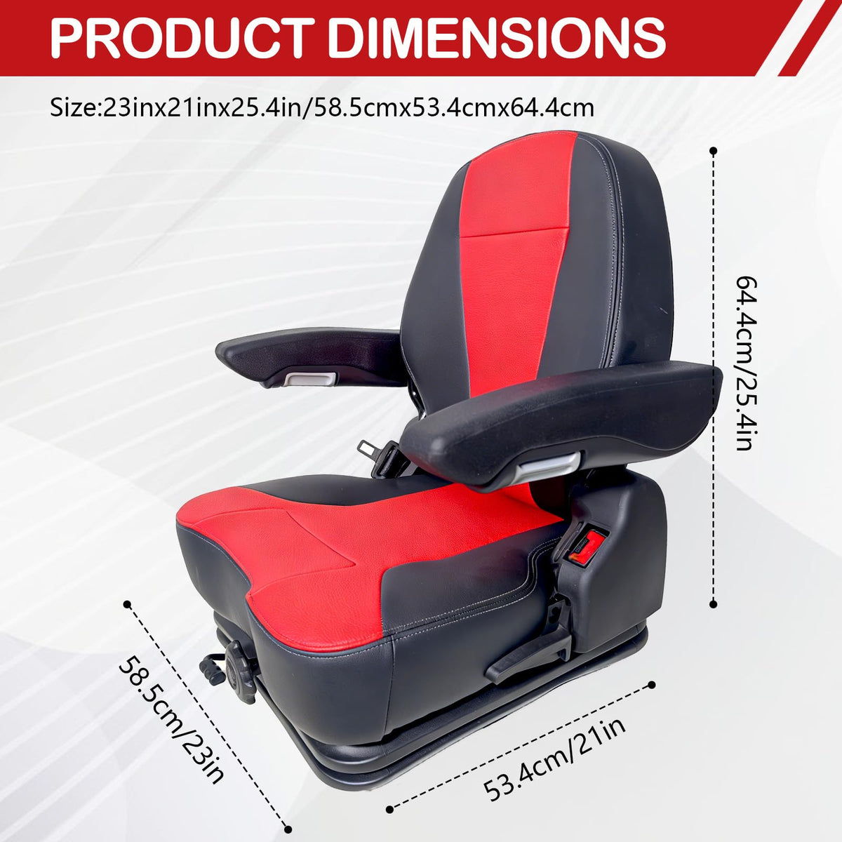 Hightall backrest adjustable for personalized support during long tasks