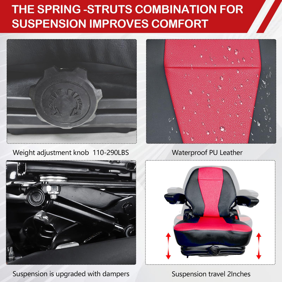 Hightall retractable seat belt and micro switch for added safety