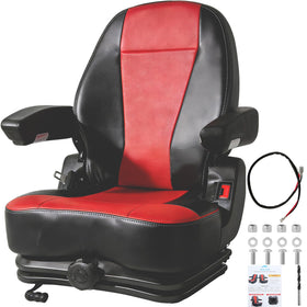Hightall spring dampers seat improves ride comfort on rough terrain