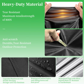 HIGHTQURO easy installation with storage bag and accessories
