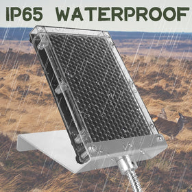 Highwild 45-degree mounting bracket ensures proper orientation for optimal sun exposure.