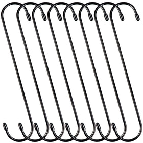 HiGift 10-inch long S hook ideal for hanging planters and lowering baskets.
