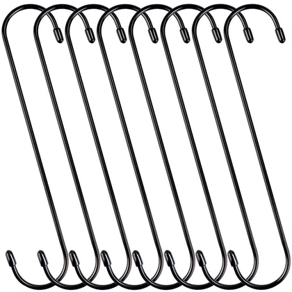 HiGift 10-inch long S hook ideal for hanging planters and lowering baskets.