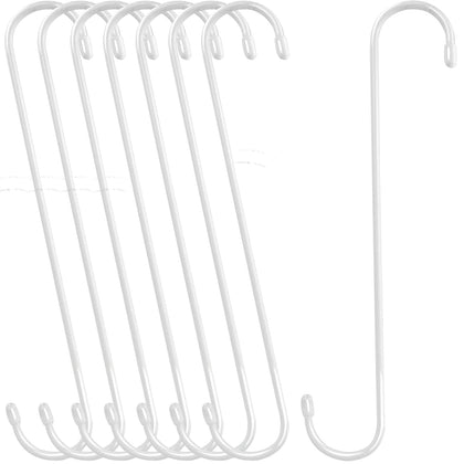 HiGift 12-inch extension S hook for outdoor hanging baskets.