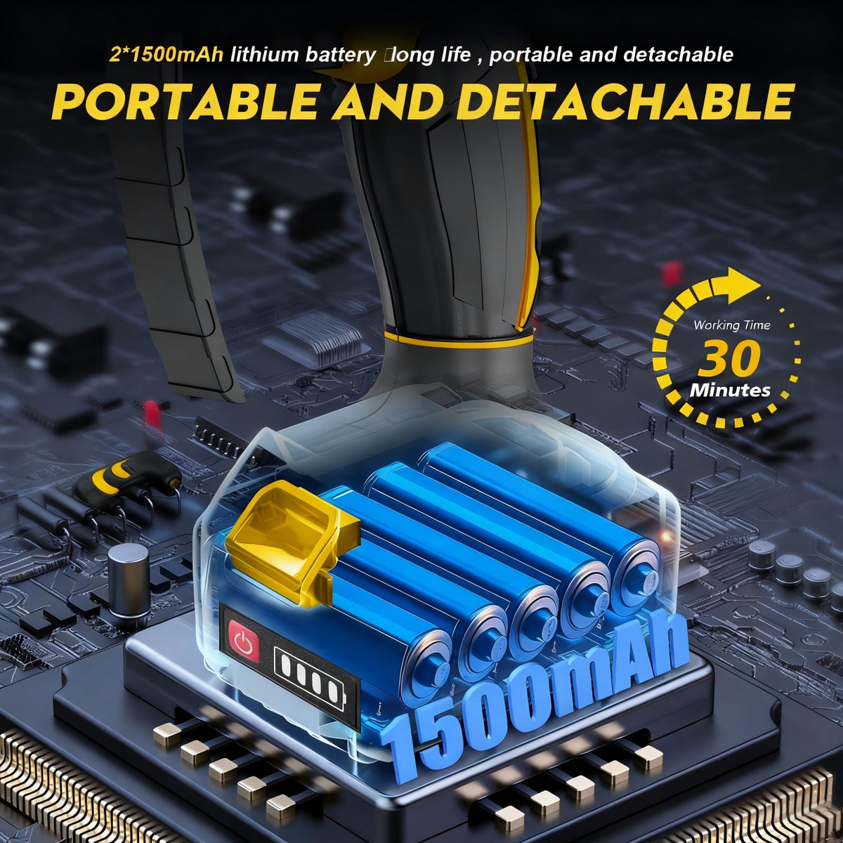 Higoom auto-oiling system keeps the chain lubricated for easy cuts