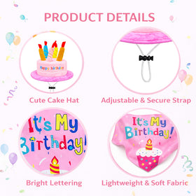 HIHETE birthday bandana adds festive detail to your yard display