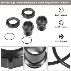 DE2400PAK2CS O-rings included to seal replacements.