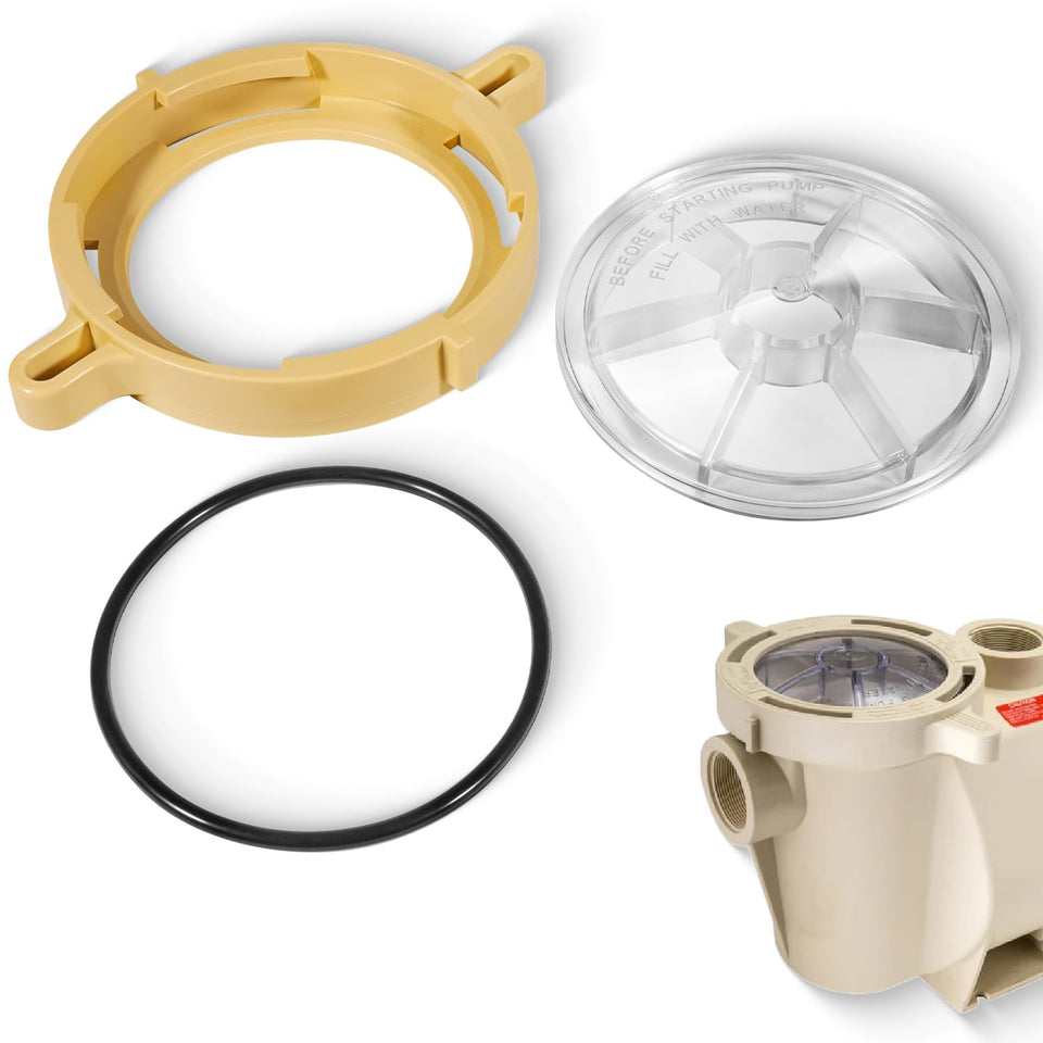 Hihitomorrow lid fits Whisperflo and IntelliFlo pumps for a tight, weather-resistant seal.