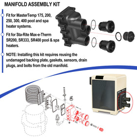 Hihitomorrow repair kit mirrors original manifold shape for reliable compatibility.