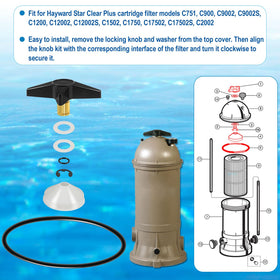 Hihitomorrow StarClear Plus lid O-ring: helps seal and prevent leaks.