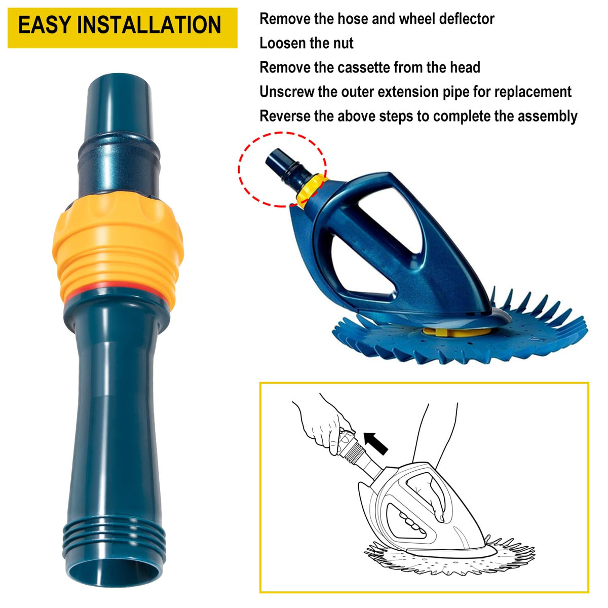 Hihitomorrow W70326 installation-steps guide for an easy swap