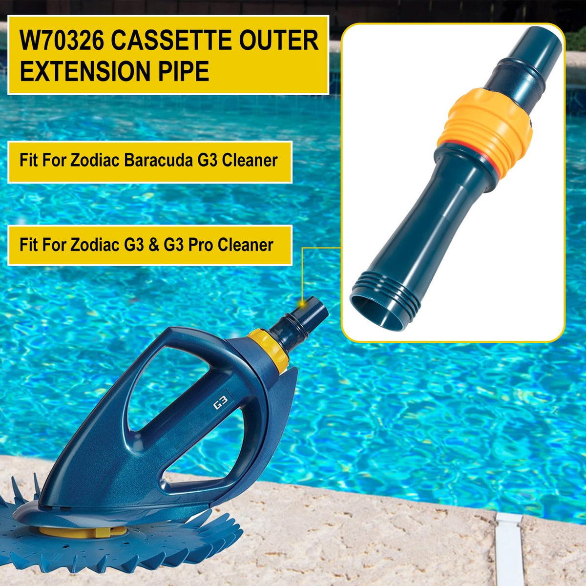 Hihitomorrow W70326 replacement-part for G3 ensures smooth pool cleaner performance
