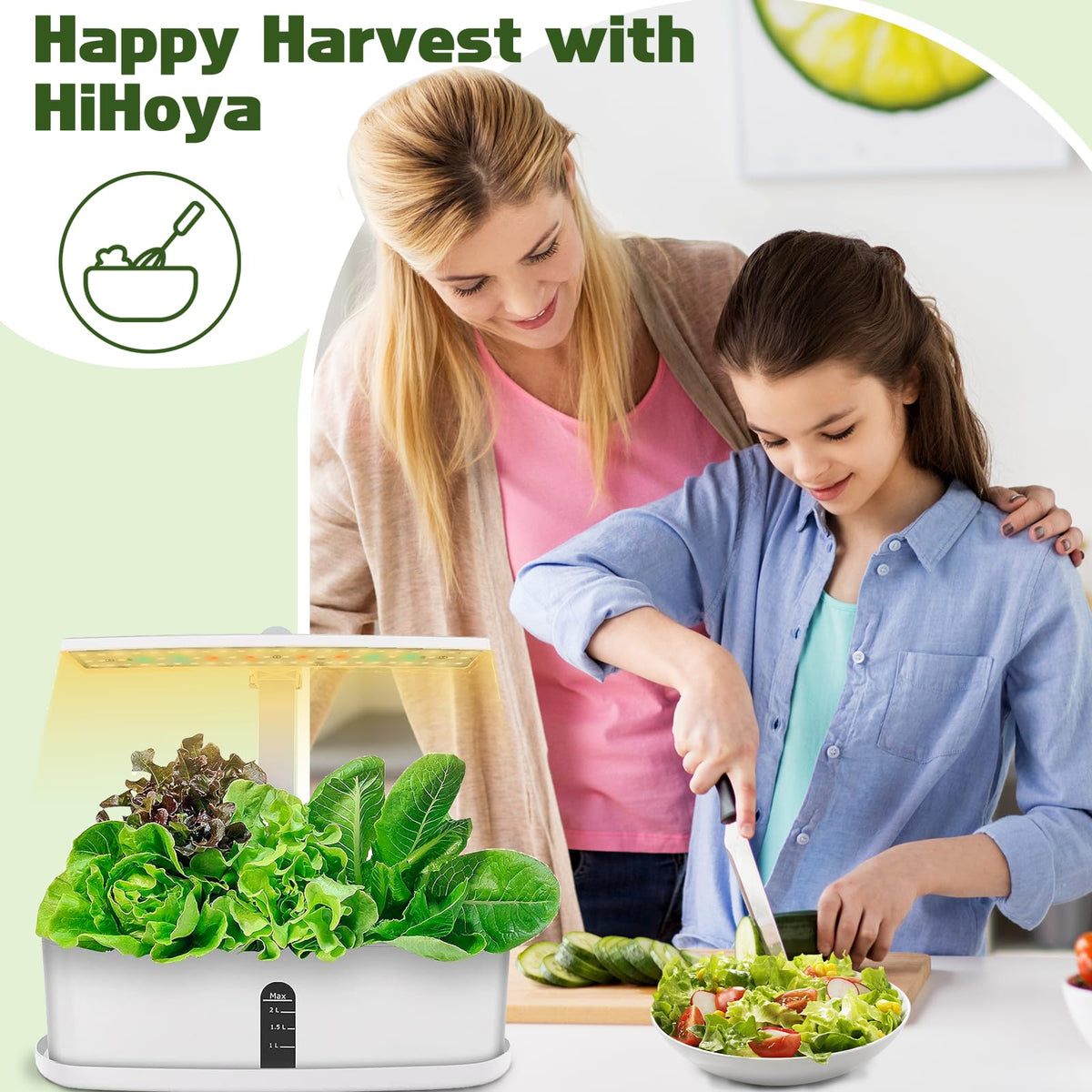 HiHOYA A&B plant food bottle supports steady seedling growth