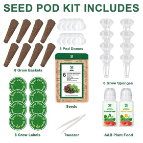 HiHOYA grow baskets and domes support healthy root growth
