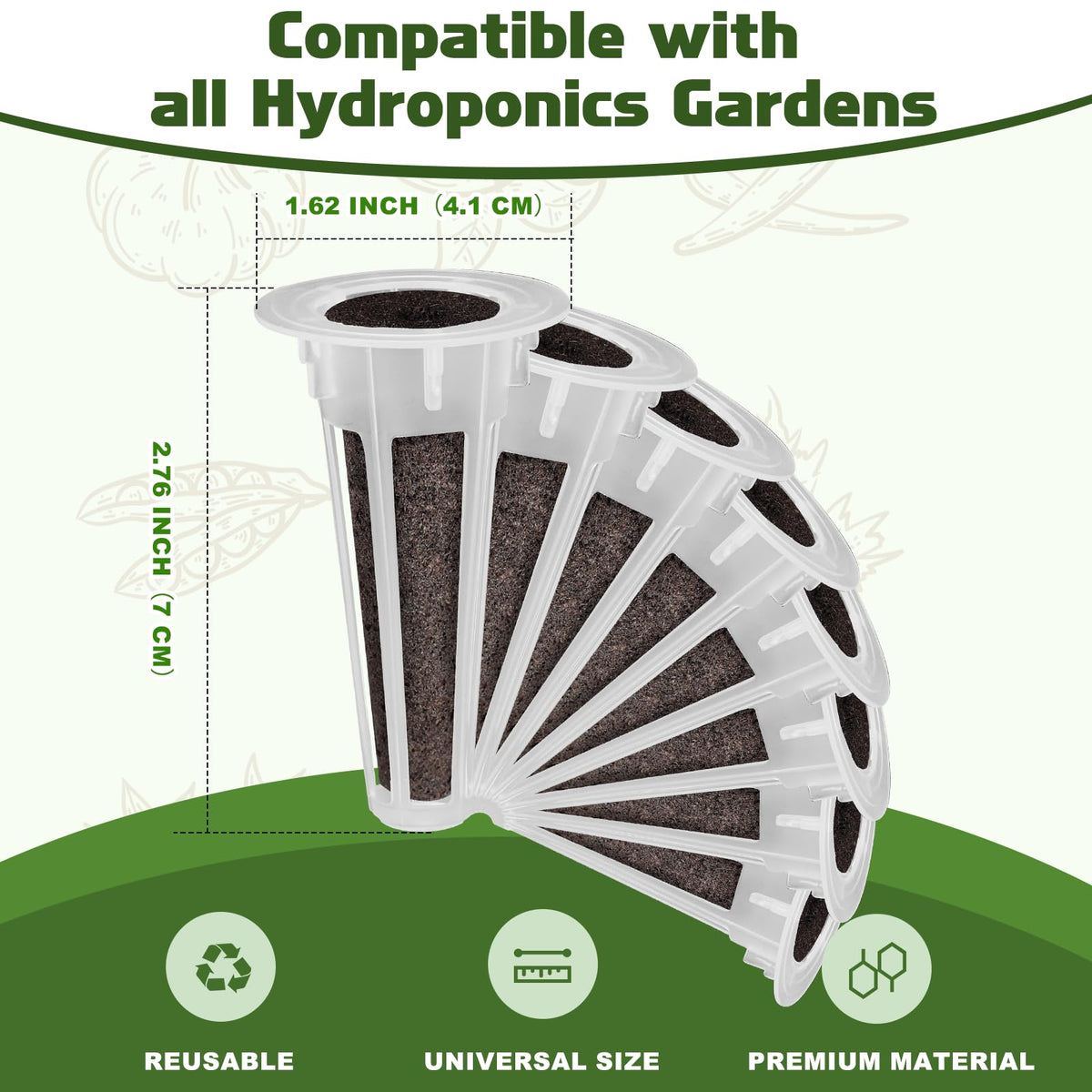 HiHOYA grow domes protect seedlings while supporting germination