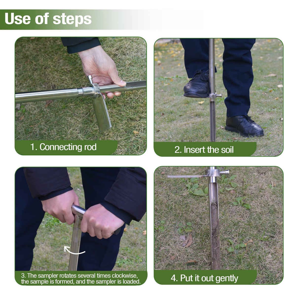 HiHydro robust drill supports quick soil profile checks in field conditions.