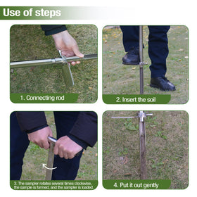 HiHydro robust drill supports quick soil profile checks in field conditions.
