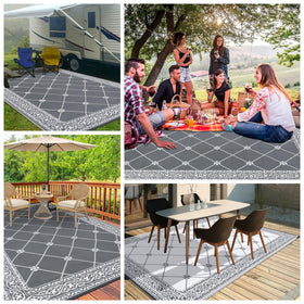 HiiARug easy-clean rug, spray or sweep to restore appearance.