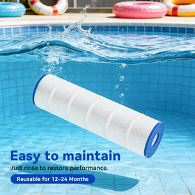 Hiioors CCP520 water clarity after use shows sparkling pool water.