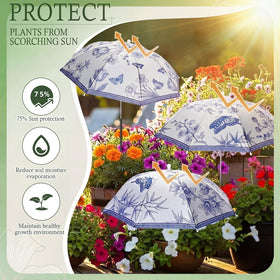 Hillban waterproof polyester fabric protects plants from sun and light rain