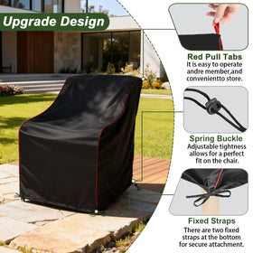 HillSetion cover with pull-ring handles for easy installation and removal.