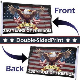 Hillsuren durable polyester flag designed to withstand weather and UV exposure