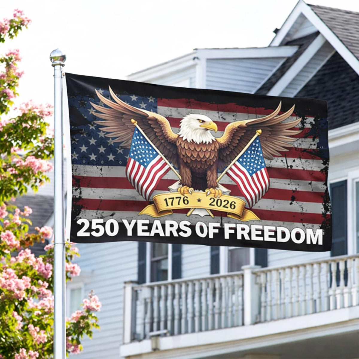 Hillsuren flag with reinforced grommets for secure, long-lasting hanging