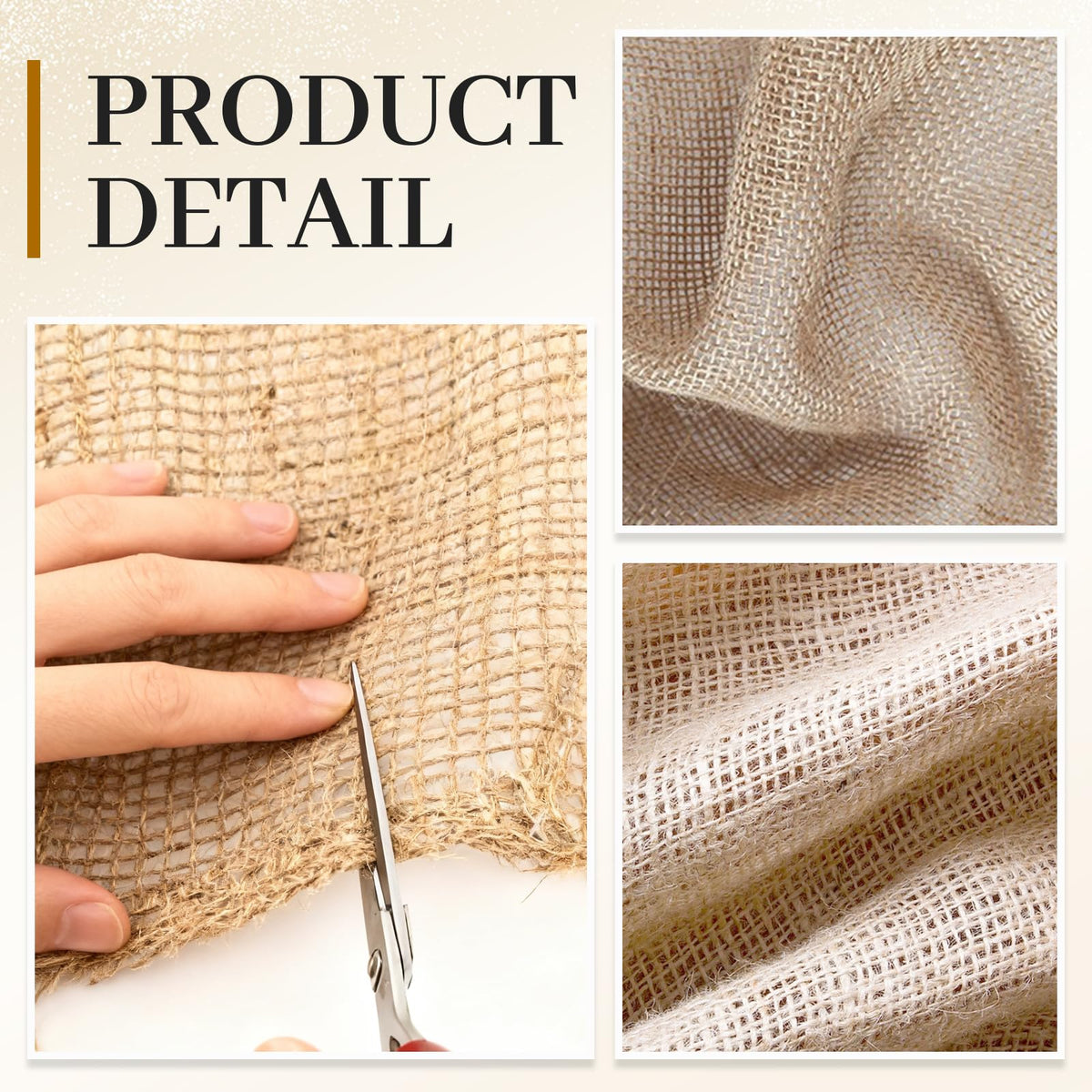 Himake tree wrap burlap around a young tree for breathable protection.