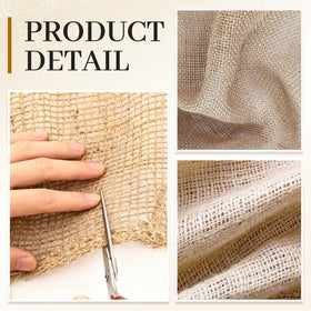 Himake tree wrap burlap around a young tree for breathable protection.
